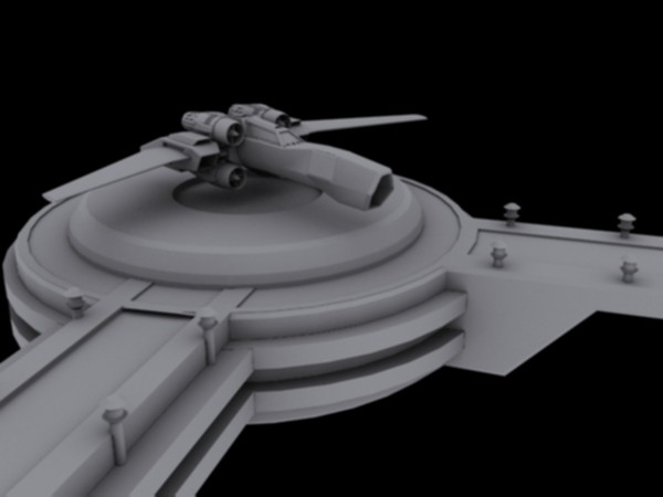 maya rapier space fighter - Rapier.zip by Devlin2013